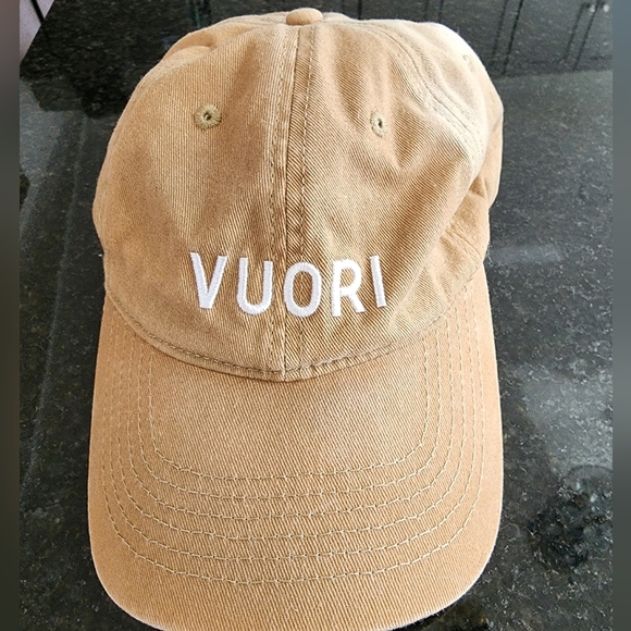Vuori Accessories - Vuori Tan Baseball Hat One Size